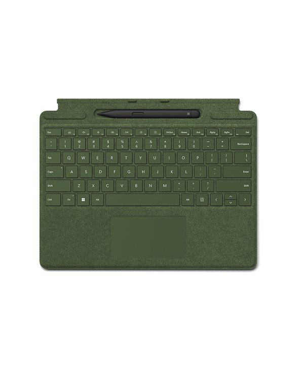 Microsoft 8X6-00124 clavier pour tablette Vert Microsoft Cover port