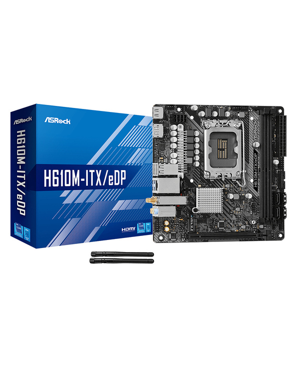 Asrock H610M-ITX/EDP Intel H610 LGA 1700 mini ITX