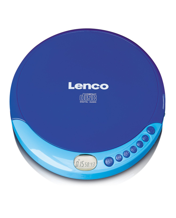 Lenco CD-011 Lecteur CD portable Bleu