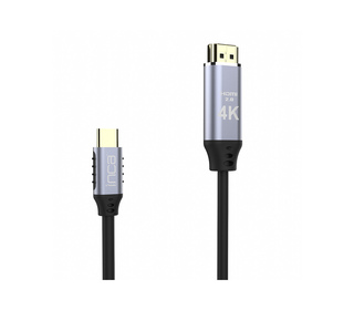 Inca ITCH-02TX câble HDMI 2 m HDMI Type A (Standard) USB Type-C Noir