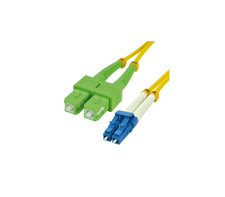 MCL FJOS2/SCA-LC-20M câble de fibre optique SCAPC OS2 Jaune