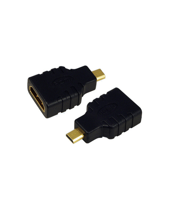 LogiLink AH0010 changeur de genre de câble HDMI D HDMI A Noir