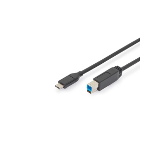 Digitus Câble de raccordement USB Type-C, Type-C vers B
