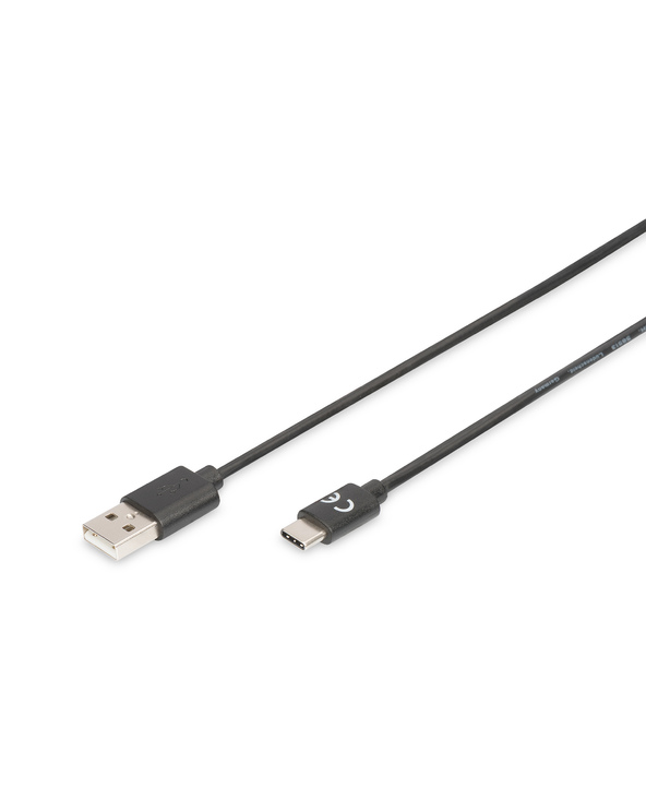 Digitus Câble de raccordement USB Type-C, Type-C vers A
