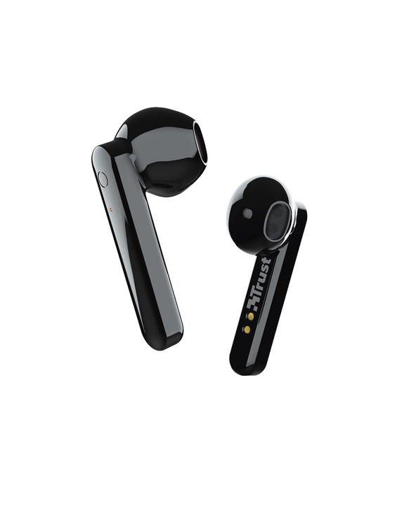 Trust Primo Touch Casque True Wireless Stereo (TWS) Ecouteurs Appels/Musique Bluetooth Noir