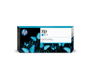 HP 727 cartouche d'encre DesignJet cyan, 300 ml