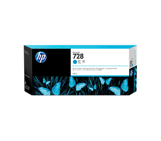 HP 728 DesignJet cartouche d'encre cyan, 300 ml