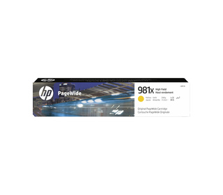 HP 981X cartouche PageWide Jaune grande capacité authentique