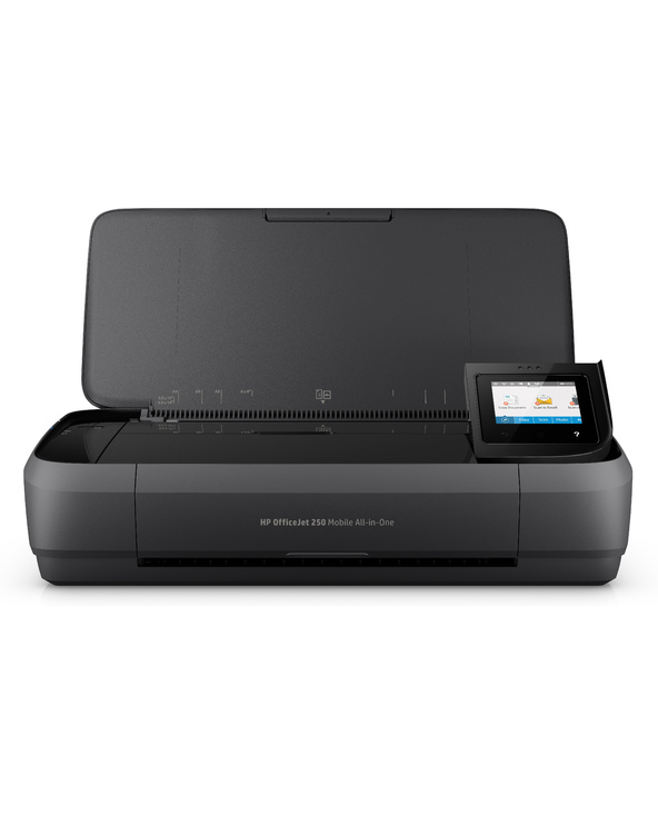 HP OfficeJet Imprimante tout-en-un portable 250, Couleur, Imprimante pour Petit bureau, Impression, copie, numérisation, Chargeu