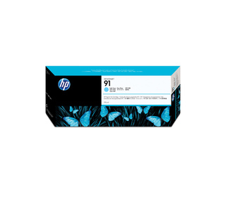 HP 91 DesignJet cartouche d'encre pigmentée cyan clair, 775 ml