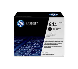 HP 64A toner LaserJet noir authentique