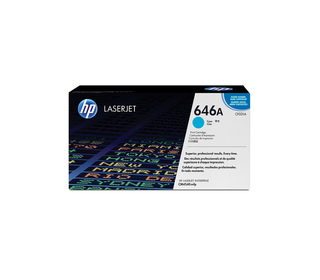 HP 646A toner LaserJet cyan authentique