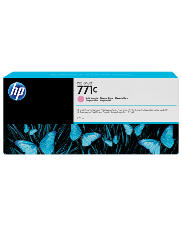 HP 771C cartouche d'encre DesignJet magenta clair, 775 ml