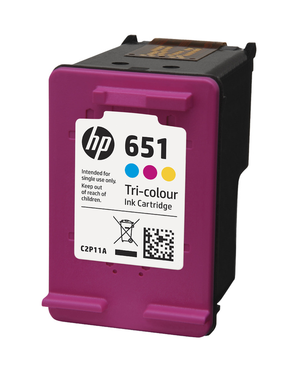 HP 651 cartouches Ink Advantage authentiques, trois couleurs