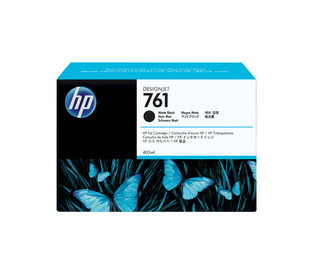HP 761 cartouche d'encre DesignJet noir mat, 400 ml