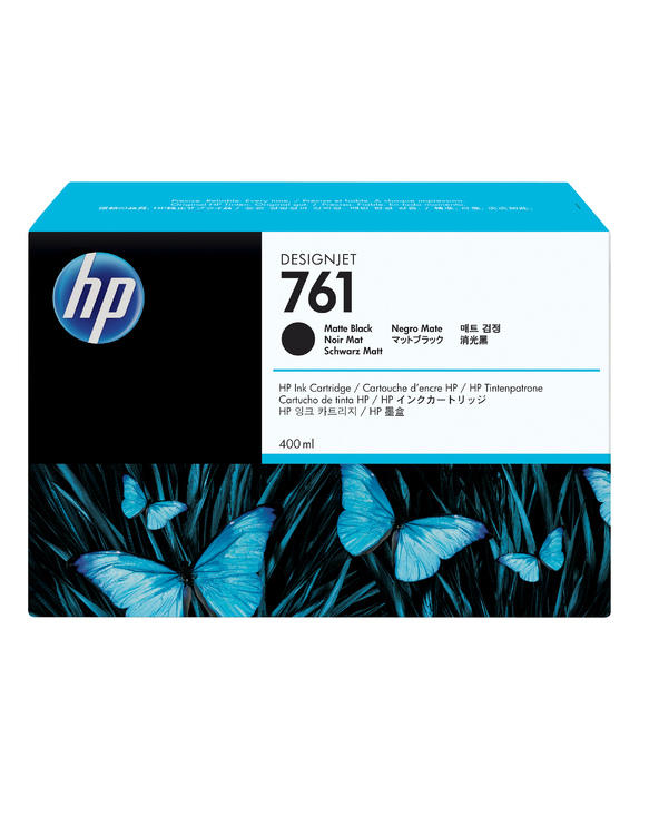 HP 761 cartouche d'encre DesignJet noir mat, 400 ml