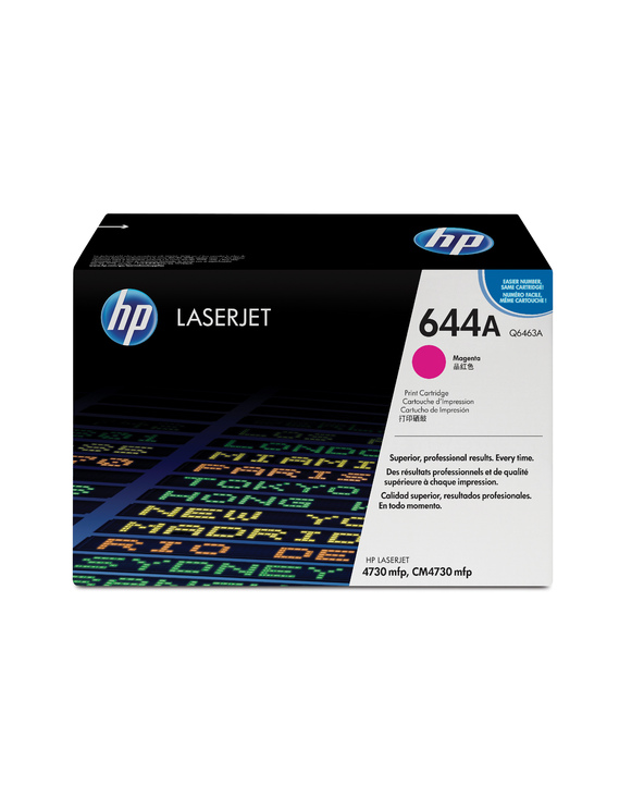 HP 644A Magenta Original LaserJet Toner Cartridge Cartouche de toner 1 pièce(s)