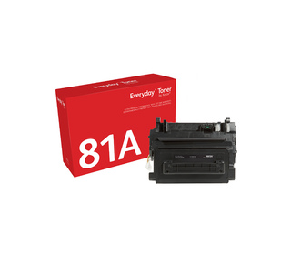 Everyday Toner Noir  de Xerox compatible avec HP 81A (CF281A/ CRG-039), Capacité standard