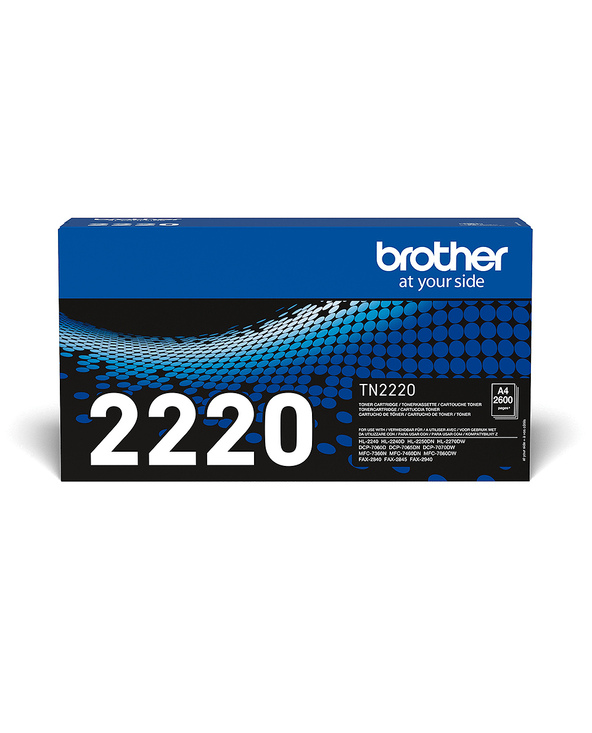Brother TN-2220 - Cartouche de toner originale à haut rendement – Noir