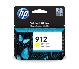 HP 912 Cartouche d'encre jaune authentique