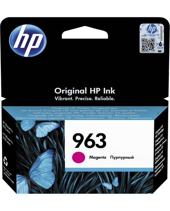 HP 963 Cartouche d'encre magenta authentique