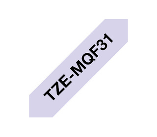 Brother TZE-MQF31 ruban d'étiquette Noir