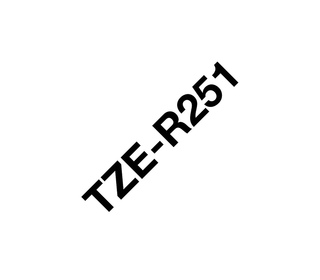Brother TZE-R251 ruban d'impression Noir
