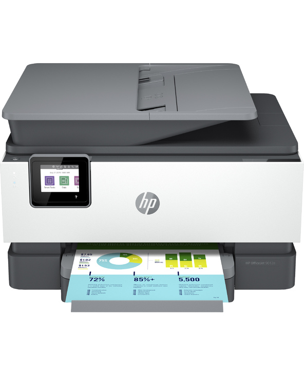HP OfficeJet Pro Imprimante Tout-en-un HP 9012e, Couleur, Imprimante pour Petit bureau, Impression, copie, scan, fax, HP+ Éligib