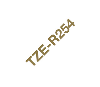 Brother TZE-R254 ruban d'impression Or