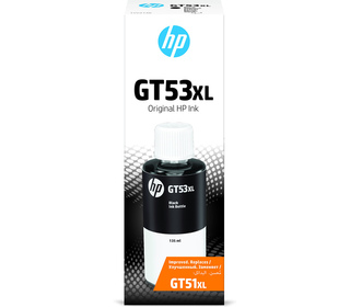HP Bouteille d'encre noire GT53XL authentique (135 ml)