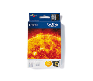 Brother LC980Y - Cartouche d'encre originale – Jaune