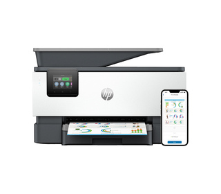 HP OfficeJet Pro Imprimante tout-en-un 9120b, Couleur, Imprimante pour Maison et Bureau à domicile, Impression, copie, scan, fax
