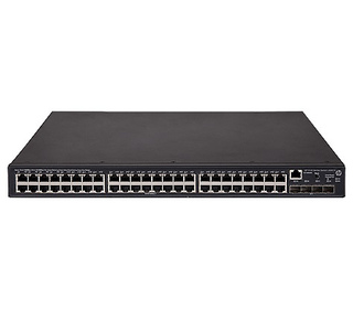 HPE 5130-48G-PoE+-4SFP+ (370W) EI Géré L3 Gigabit Ethernet (10/100/1000) Connexion Ethernet, supportant l'alimentation via ce po