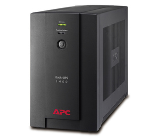 APC Back-UPS alimentation d'énergie non interruptible Interactivité de ligne 1,4 kVA 700 W 6 sortie(s) CA