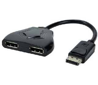 MCL MP-DP/2C câble DisplayPort 2x DisplayPort Noir