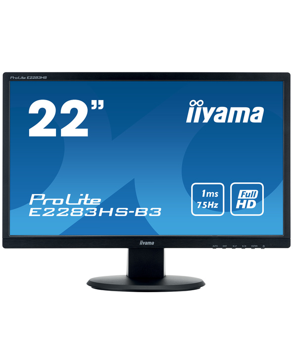 iiyama ProLite E2283HS-B3 21.5" LED Full HD 1 ms Noir