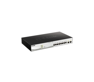 D-Link DGS-1210-10MP commutateur réseau Géré L2/L3 Gigabit Ethernet (10/100/1000) Connexion Ethernet, supportant l'alimentation 