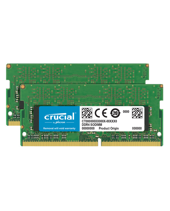 Crucial 2x16GB DDR4 module de mémoire 32 Go 2 x 16 Go 2400 MHz