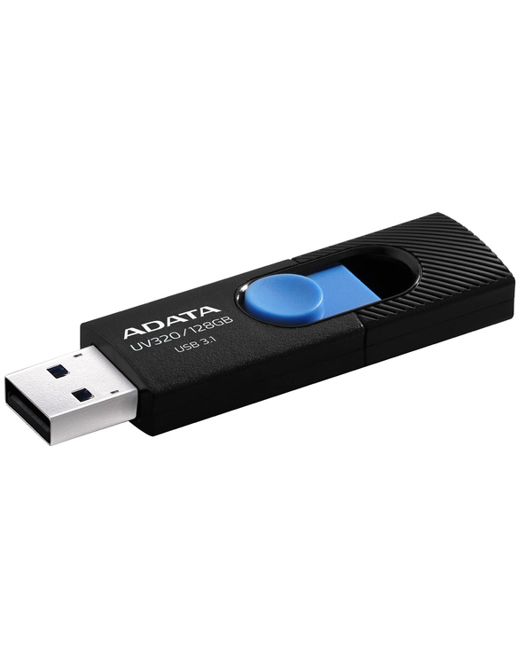 ADATA UV320 lecteur USB flash 128 Go USB Type-A 3.2 Gen 1 (3.1 Gen 1) Noir, Bleu