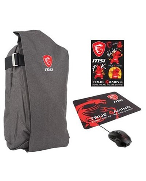 MSI GE/GS Gaming Xmas Pack 2017 Sac à dos Gris