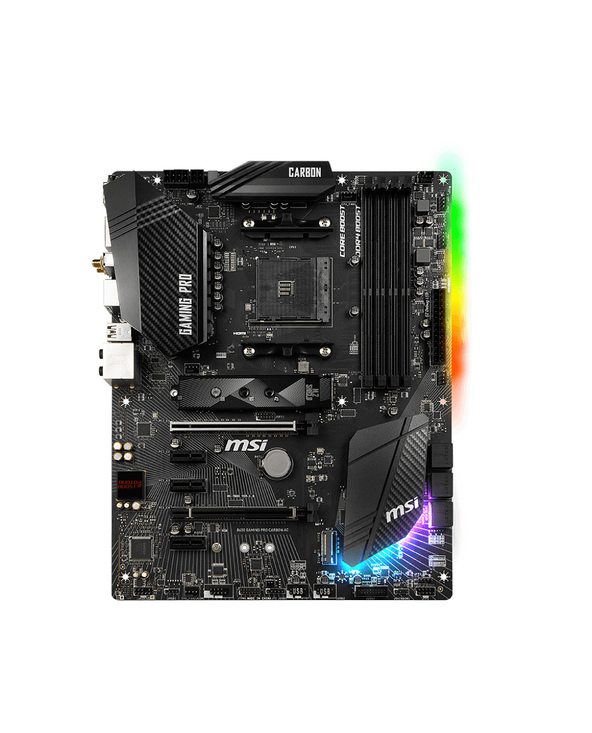 MSI B450 GAMING PRO CARBON AC AMD B450 Emplacement AM4 ATX