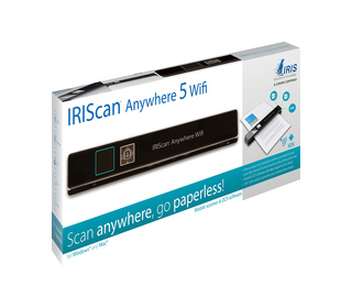 I.R.I.S. IRIScan Anywhere 5 Wi-Fi Scanner ADF 1200 x 1200 DPI A4 Noir
