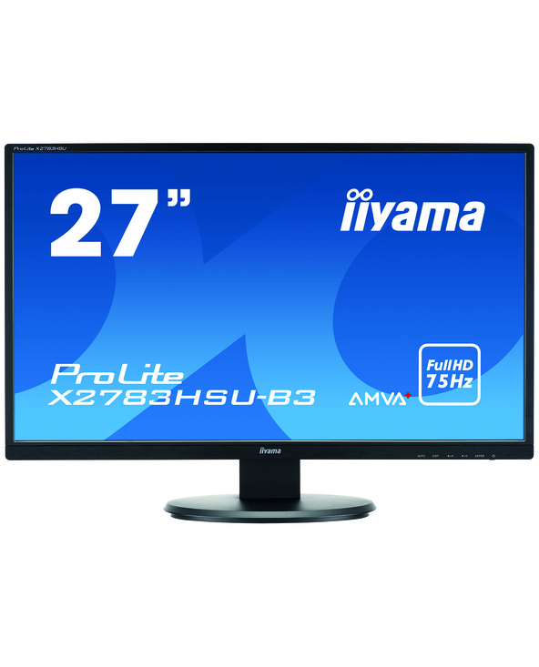 iiyama ProLite X2783HSU-B3 27" LED Full HD 4 ms Noir