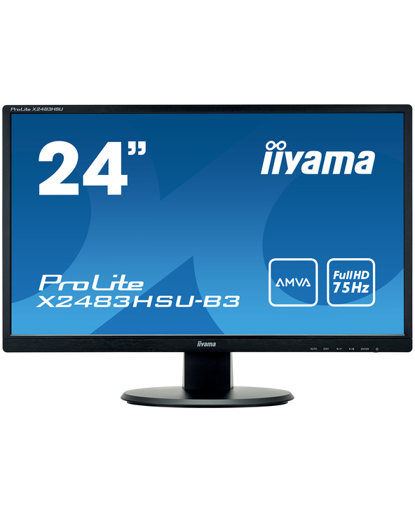 iiyama ProLite X2483HSU-B3 23.8" LED Full HD 4 ms Noir