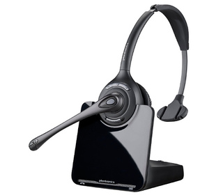 POLY CS510/A Casque Sans fil Arceau Bureau/Centre d'appels Noir