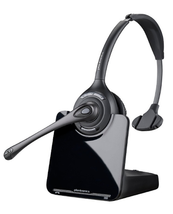 POLY CS510/A Casque Sans fil Arceau Bureau/Centre d'appels Noir
