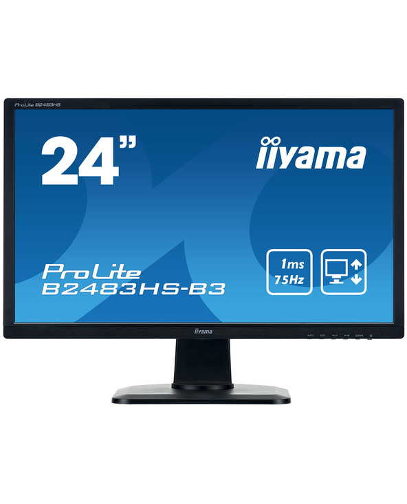 iiyama ProLite B2483HS-B3 24" LED Full HD 1 ms Noir