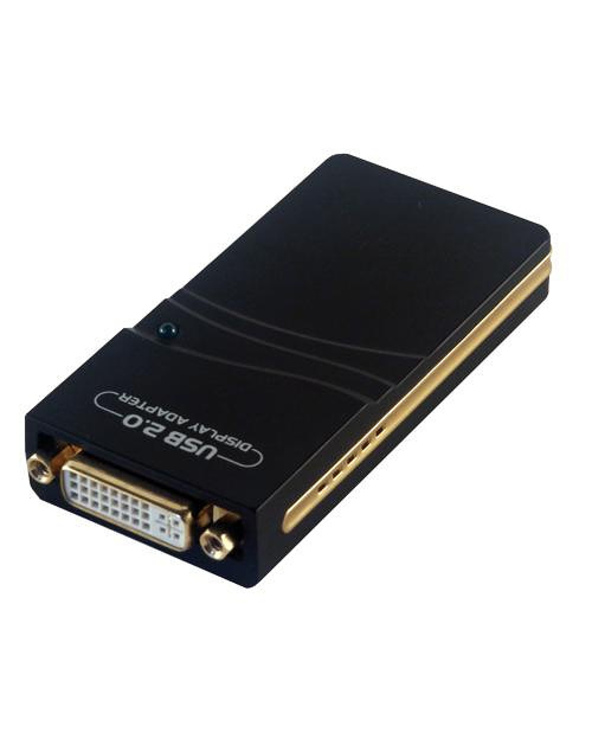 MCL USB2-DVIHR adaptateur graphique USB Noir