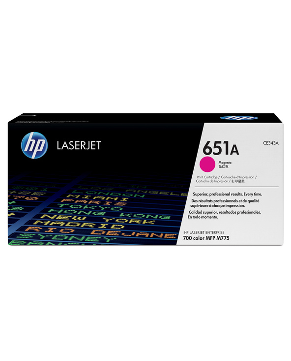 HP 651A toner LaserJet magenta authentique
