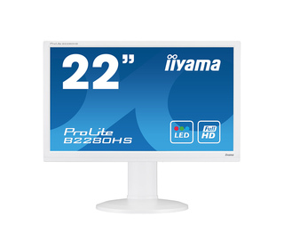 iiyama ProLite B2280HS-W1 21.5" LED Full HD 5 ms Blanc